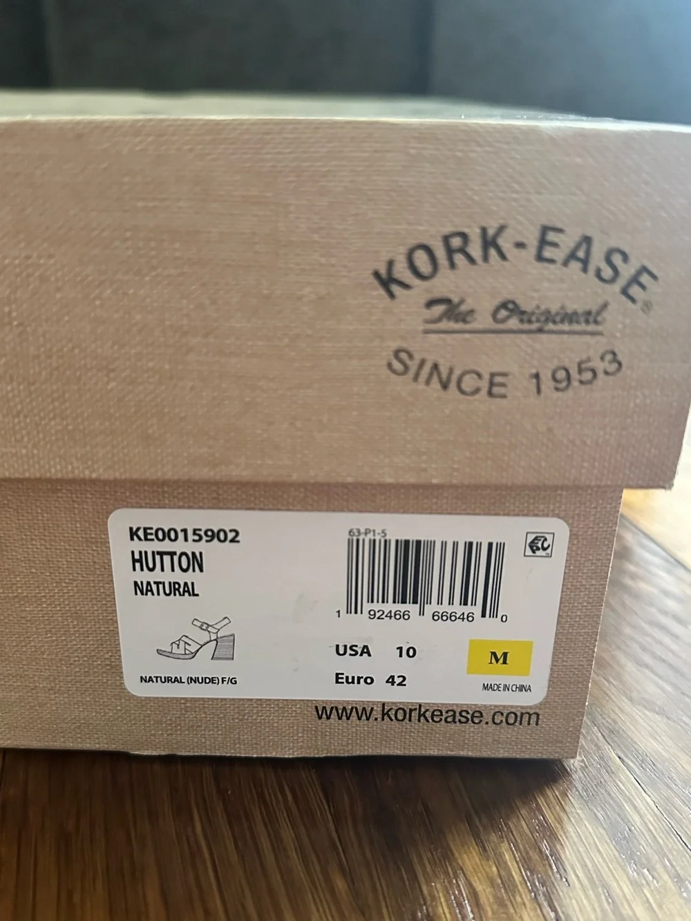 Kork-Ease Hutton Leather Block Heel Sandals